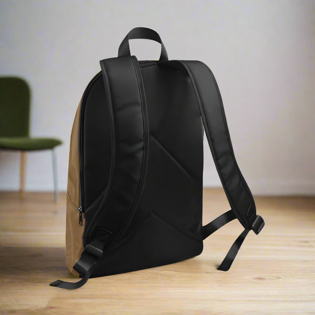 "Jesus Has My Back" Graphic design Christian Backpack (Choose Brown Shade)