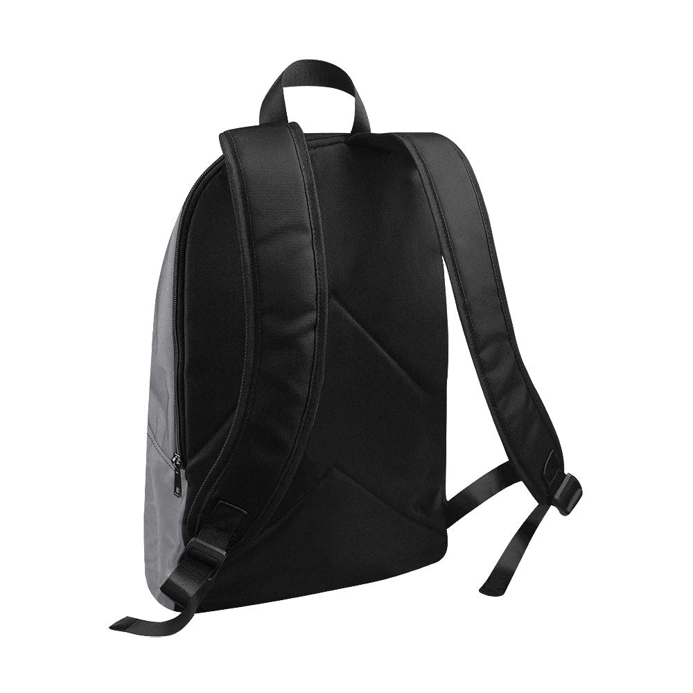 "Jesus Has My Back" Graphic design Christian Backpack (Choose Grey Shade)