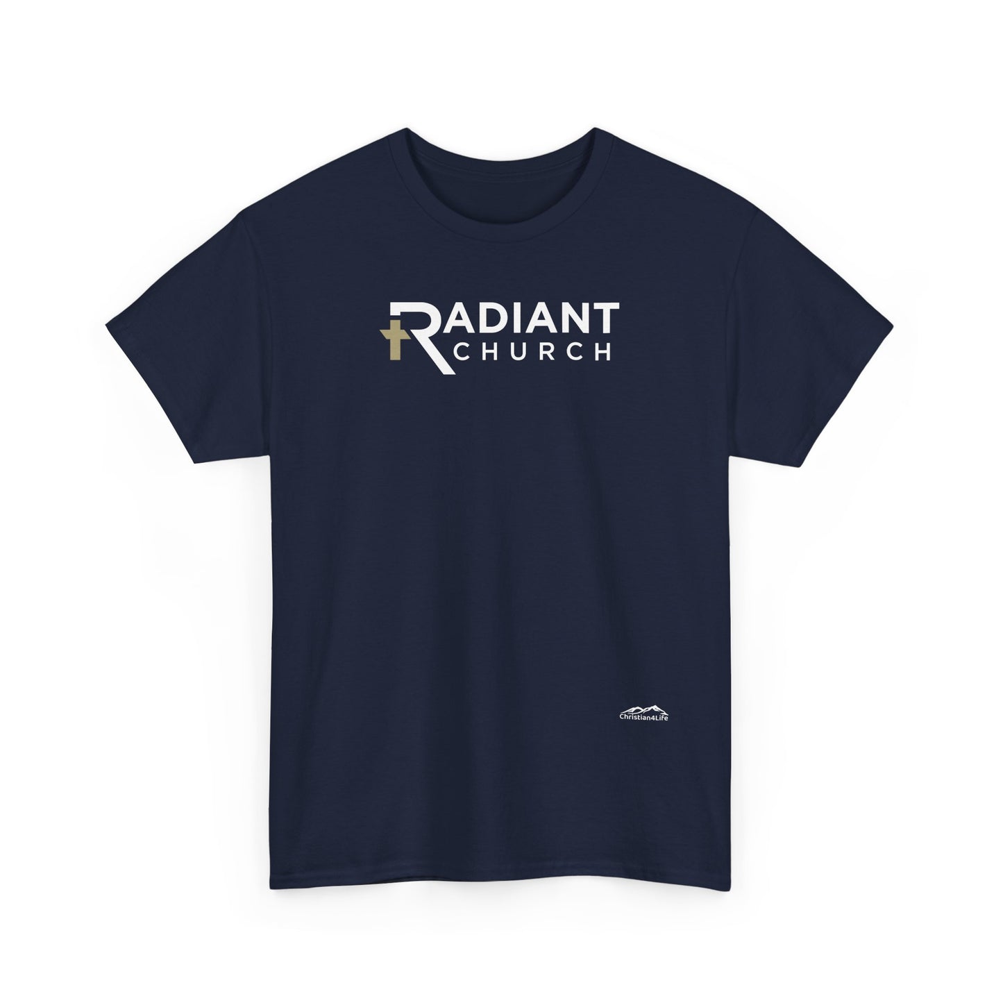 Radiant Church Unisex Cotton Tee | Comfortable Casual Wear, Faith-Based Apparel, Church Events, Gift for Believers, Everyday Style