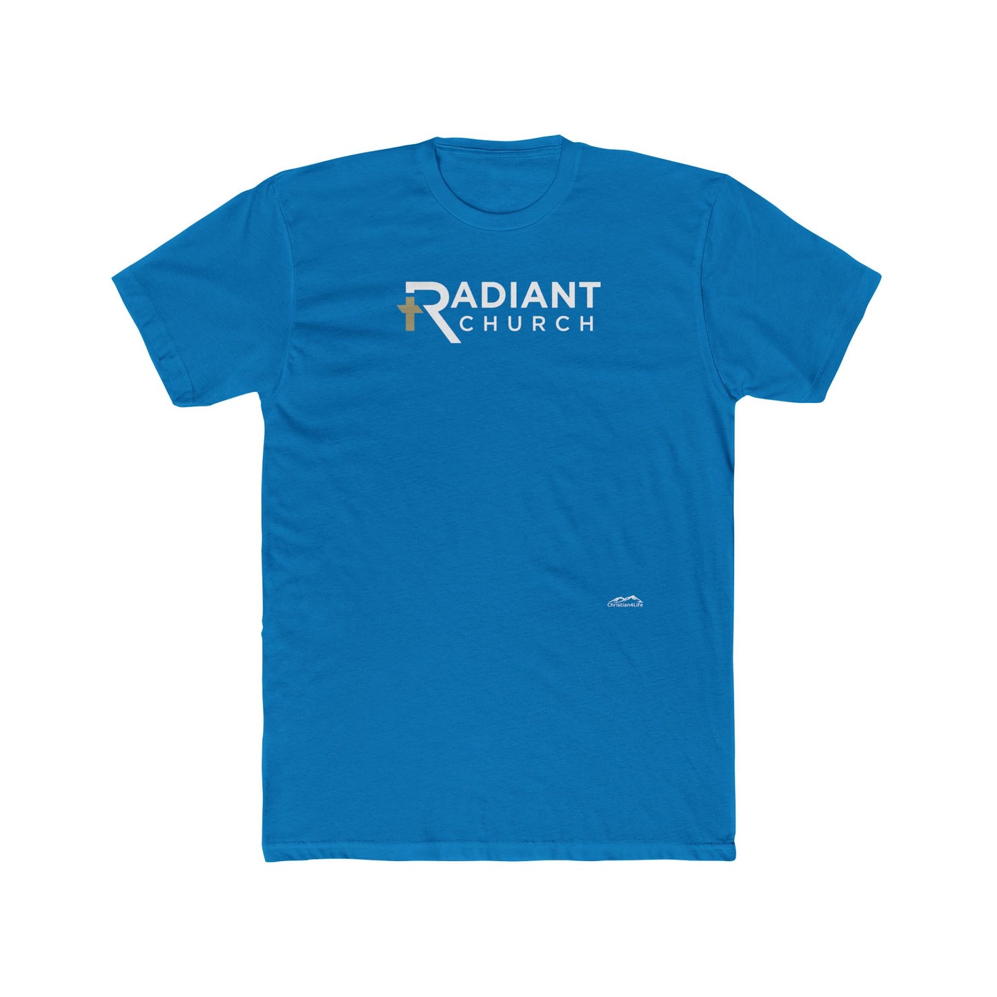 Radiant Church Unisex Cotton Crew Tee - Comfortable Casual Wear for Church Events, Group Gatherings, Faith Inspiration