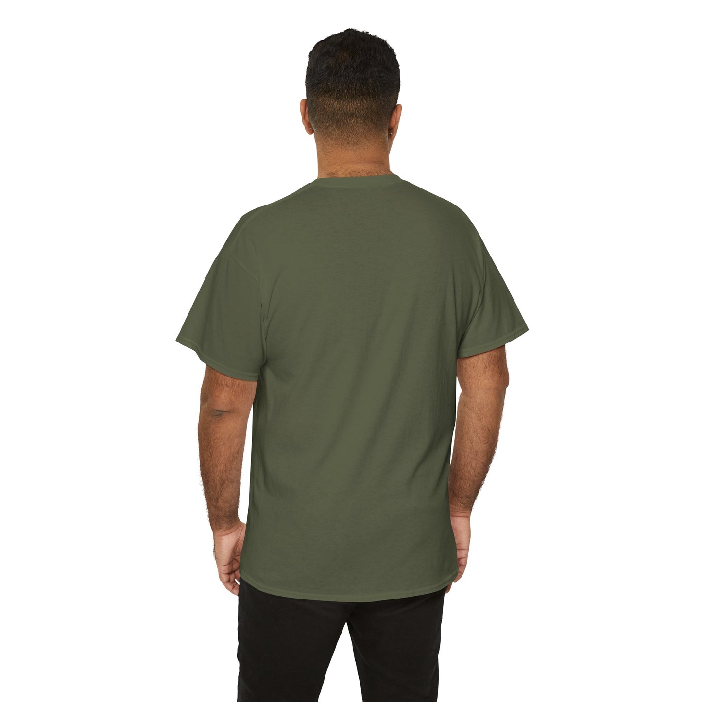 Unisex "With God Nature doesn't need a mother" Heavy Cotton Christian Tee