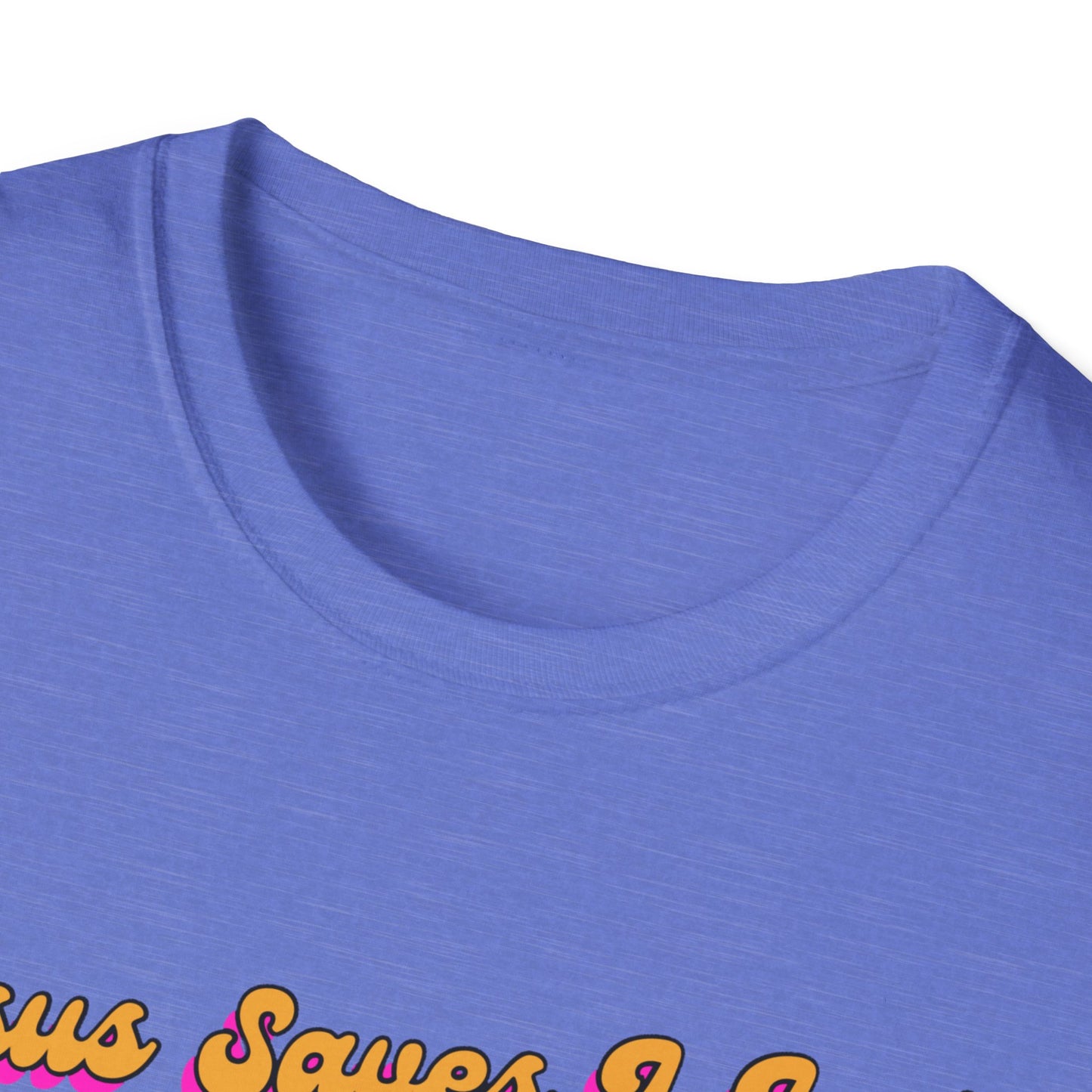 "Jesus Saves, I just Wear the Shirt" Unisex Cotton Softstyle T-Shirt