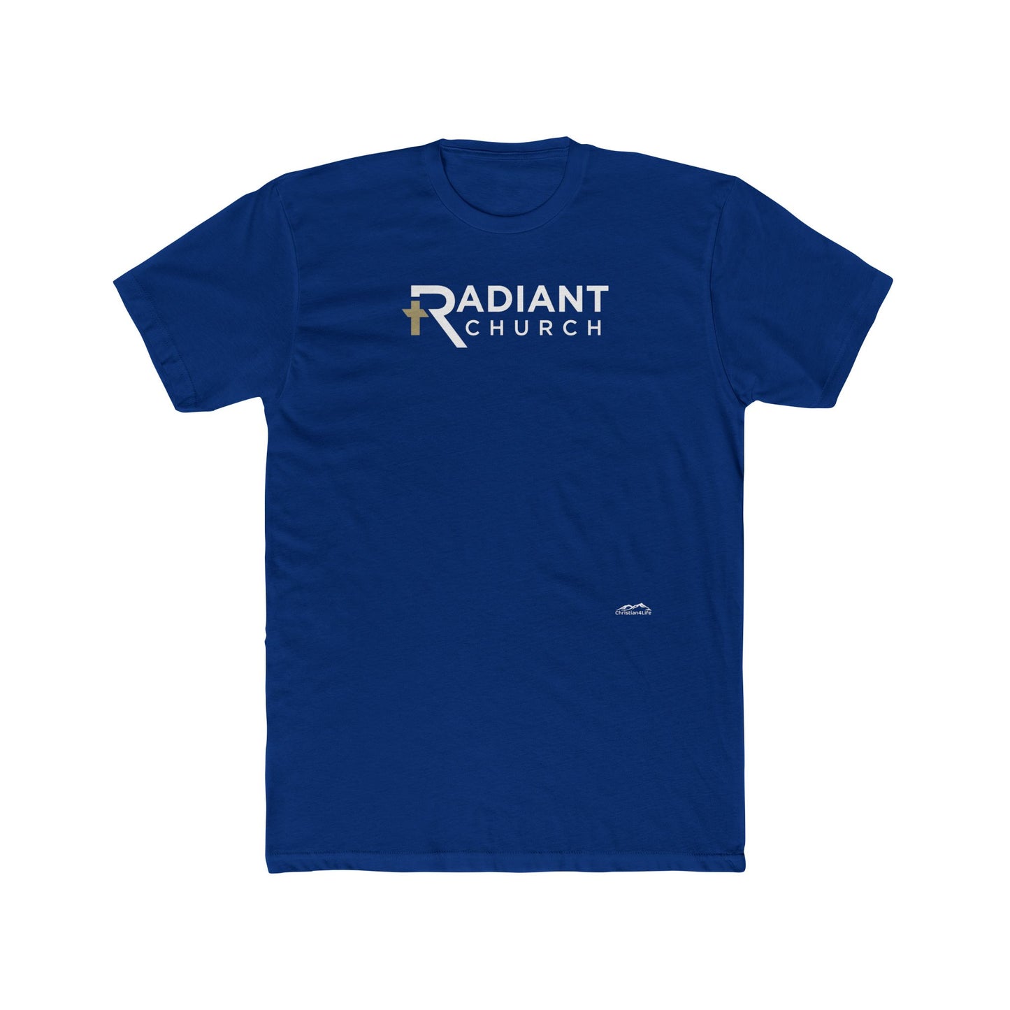 Radiant Church Unisex Cotton Crew Tee - Comfortable Casual Wear for Church Events, Group Gatherings, Faith Inspiration