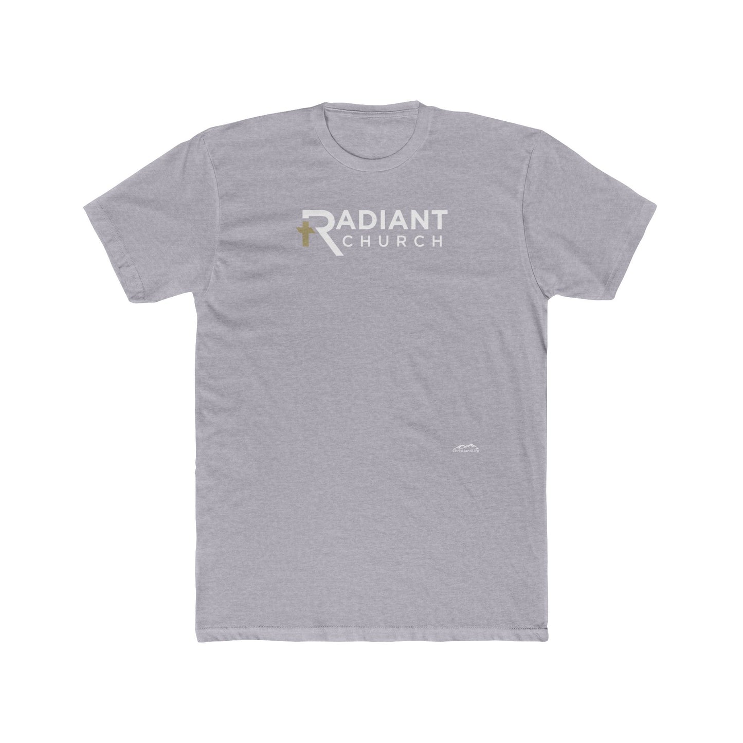 Radiant Church Unisex Cotton Crew Tee - Comfortable Casual Wear for Church Events, Group Gatherings, Faith Inspiration