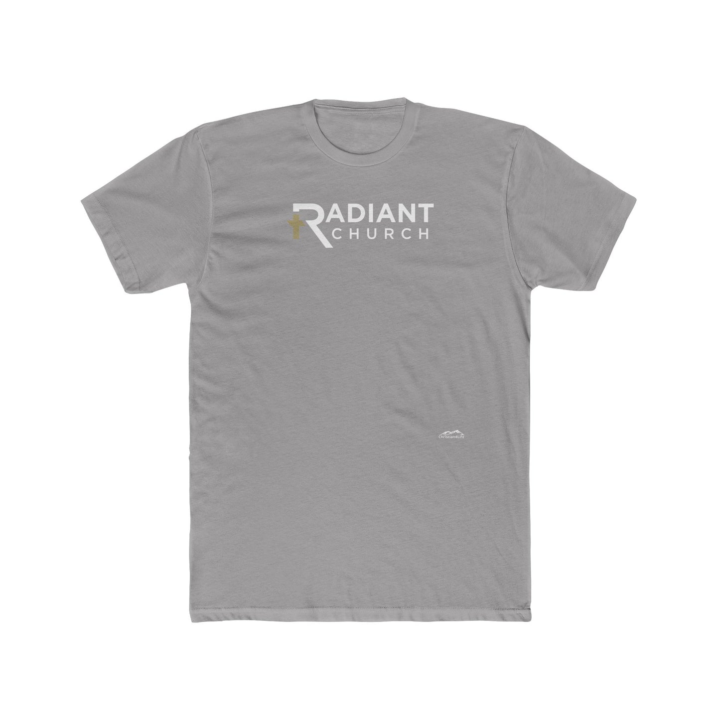 Radiant Church Unisex Cotton Crew Tee - Comfortable Casual Wear for Church Events, Group Gatherings, Faith Inspiration