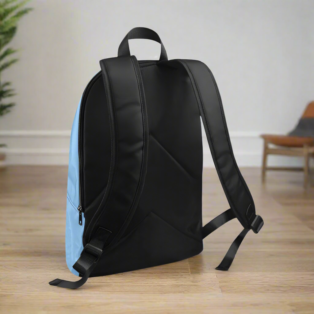 "Jesus Has My Back" design Christian Backpack (Choose Blue Shade)