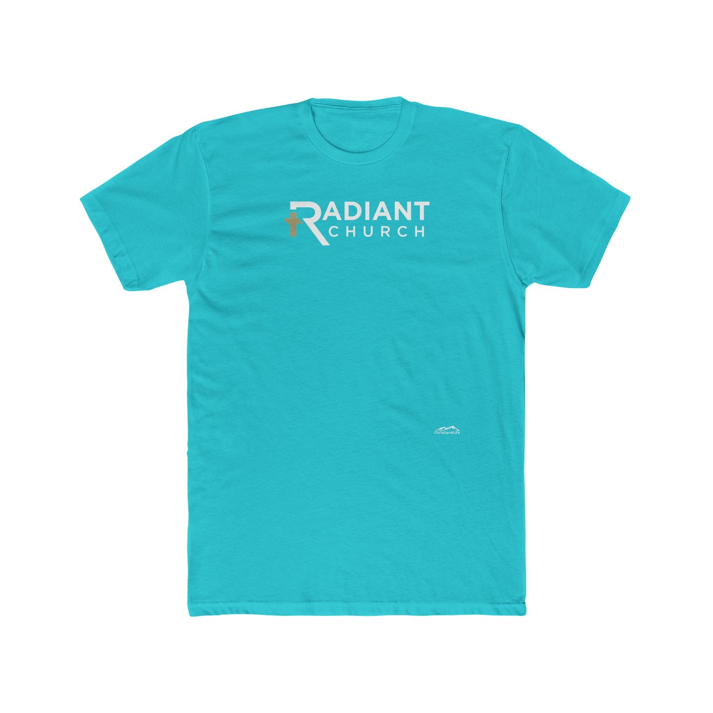 Radiant Church Unisex Cotton Crew Tee - Comfortable Casual Wear for Church Events, Group Gatherings, Faith Inspiration