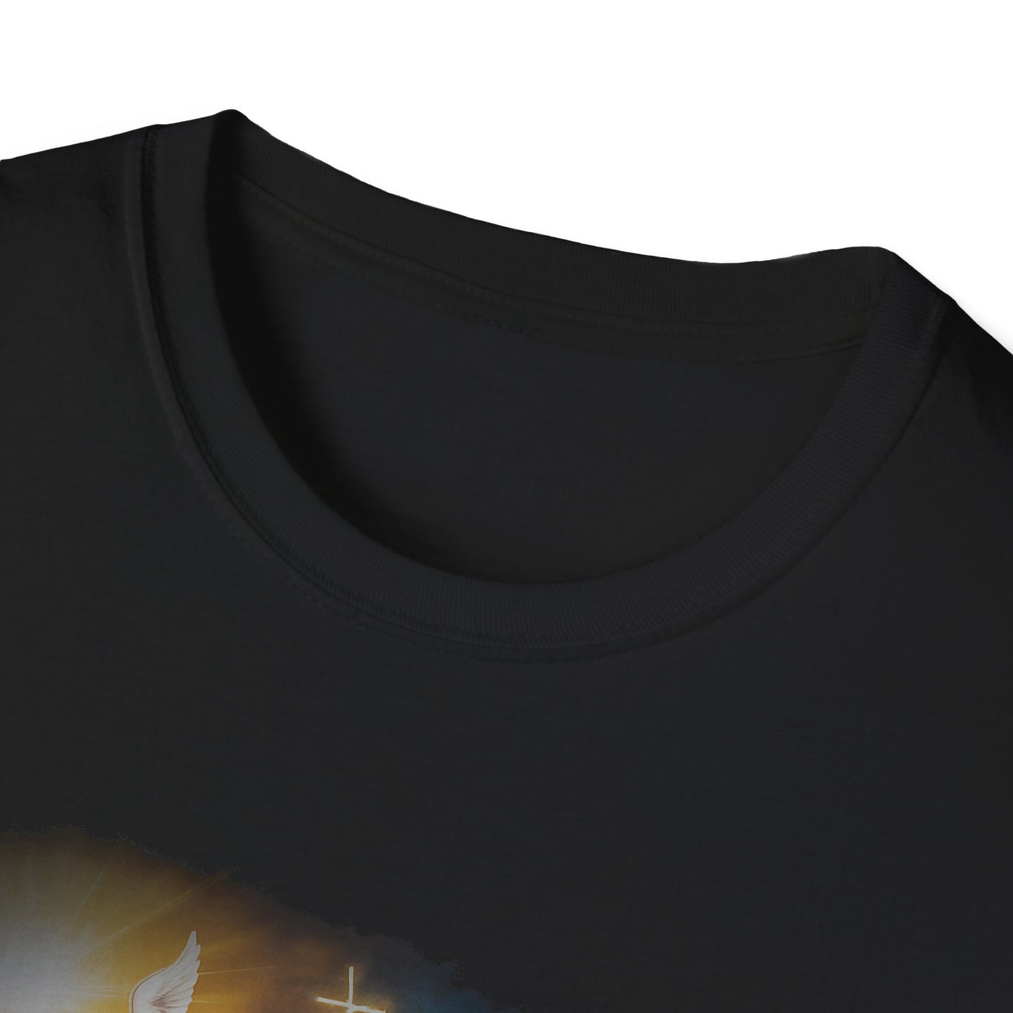 ’Leading with Love Guided by Prayer’ Inspirational Christian Cotton Softstyle T-Shirt - T-Shirt
