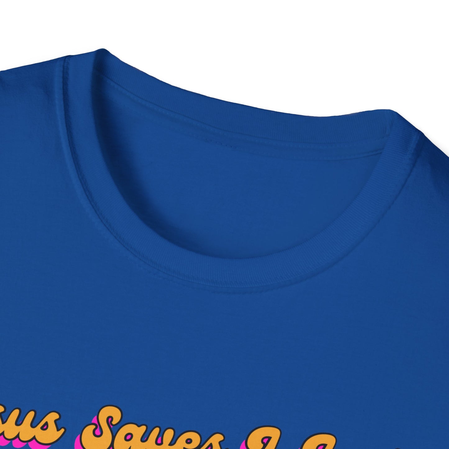 "Jesus Saves, I just Wear the Shirt" Unisex Cotton Softstyle T-Shirt