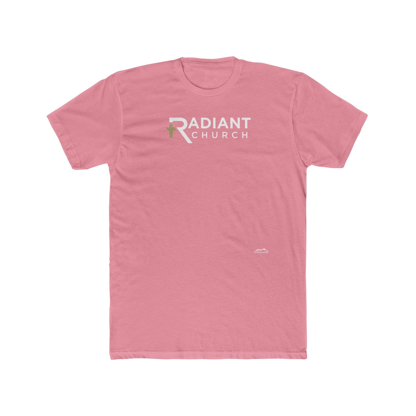 Radiant Church Unisex Cotton Crew Tee - Comfortable Casual Wear for Church Events, Group Gatherings, Faith Inspiration