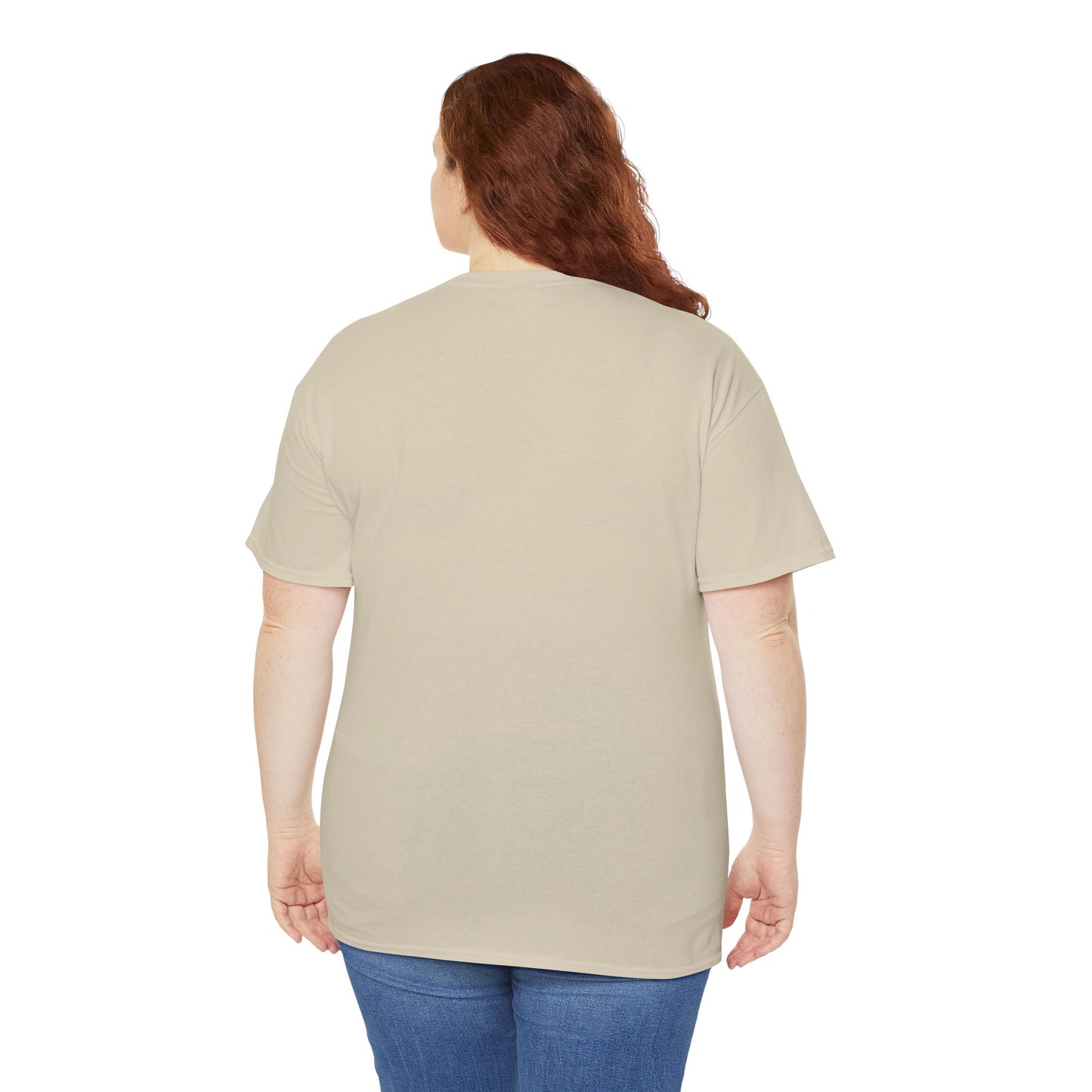 Unisex "With God Nature doesn't need a mother" Heavy Cotton Christian Tee