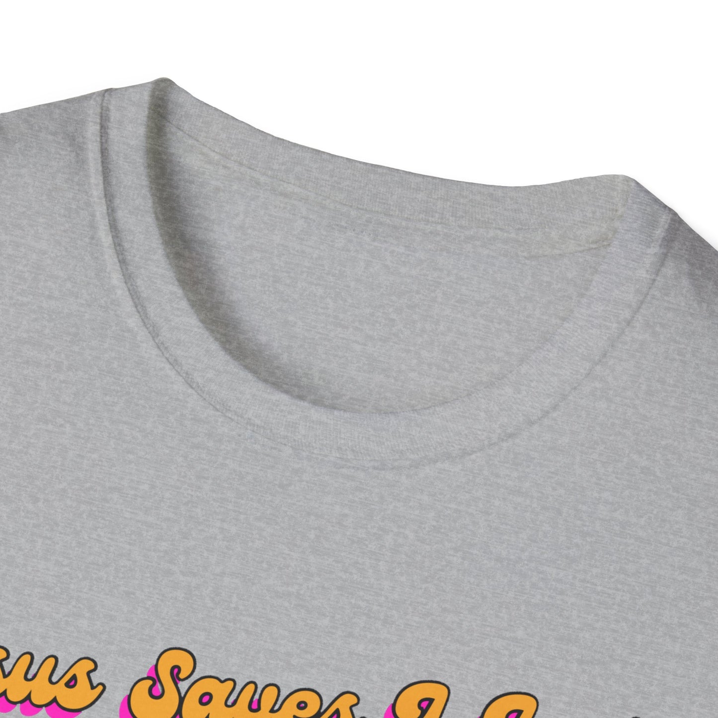 "Jesus Saves, I just Wear the Shirt" Unisex Cotton Softstyle T-Shirt