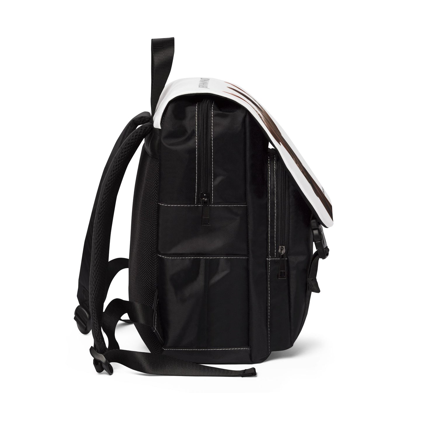 ’Jesus Has My Back’ Unisex Casual Shoulder Backpack Backpack-Purse (white) One size - Bags
