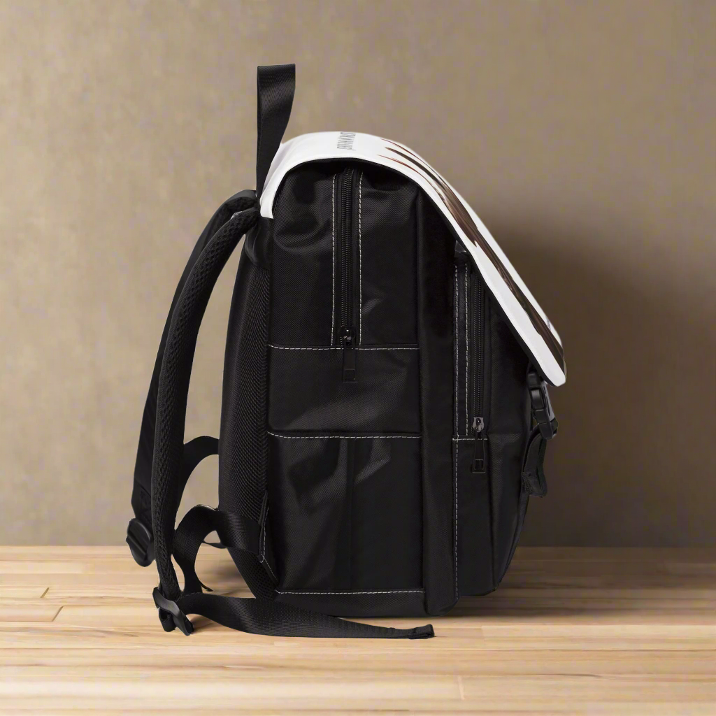 ’Jesus Has My Back’ Unisex Casual Shoulder Backpack Backpack-Purse (white) One size - Bags