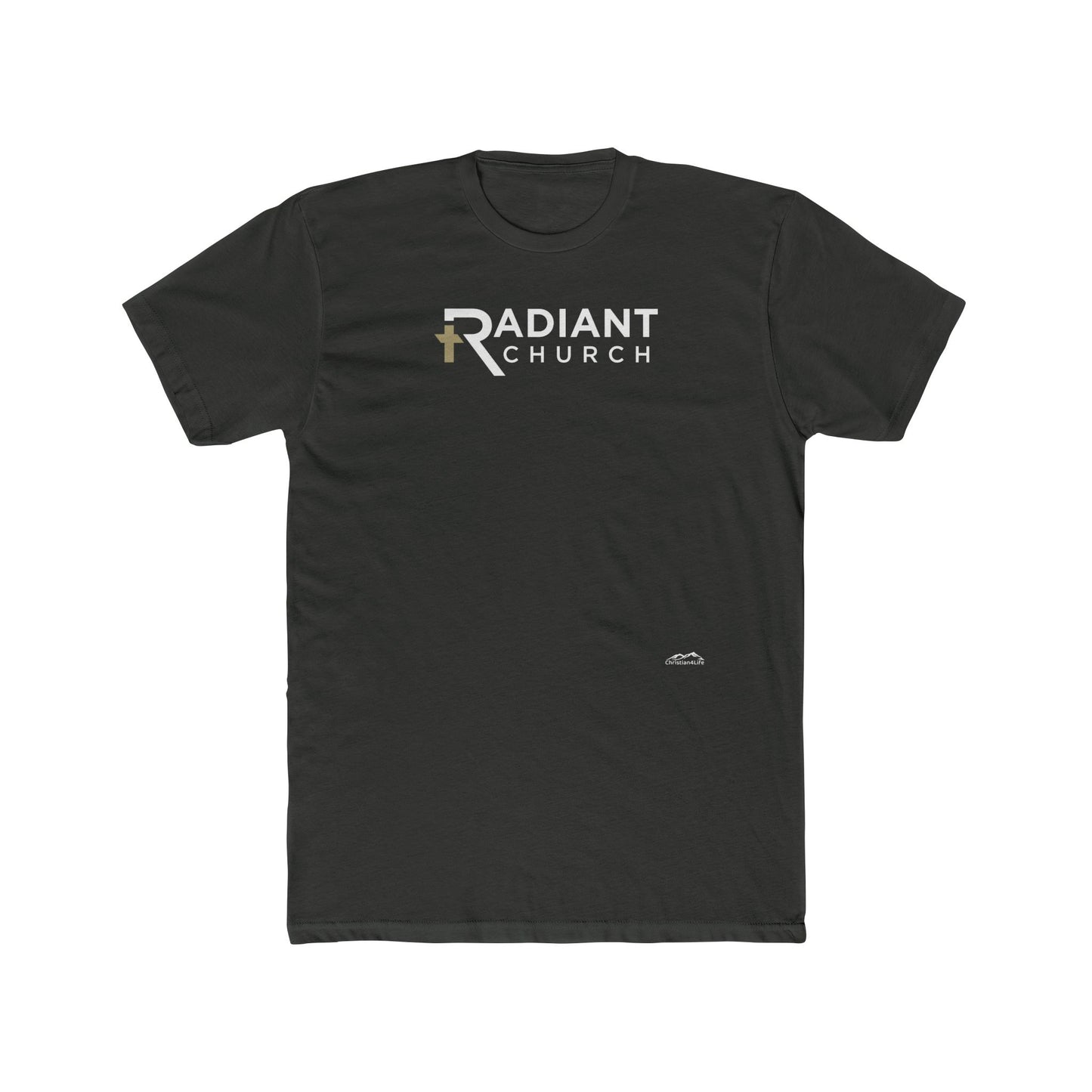 Radiant Church Unisex Cotton Crew Tee - Comfortable Casual Wear for Church Events, Group Gatherings, Faith Inspiration