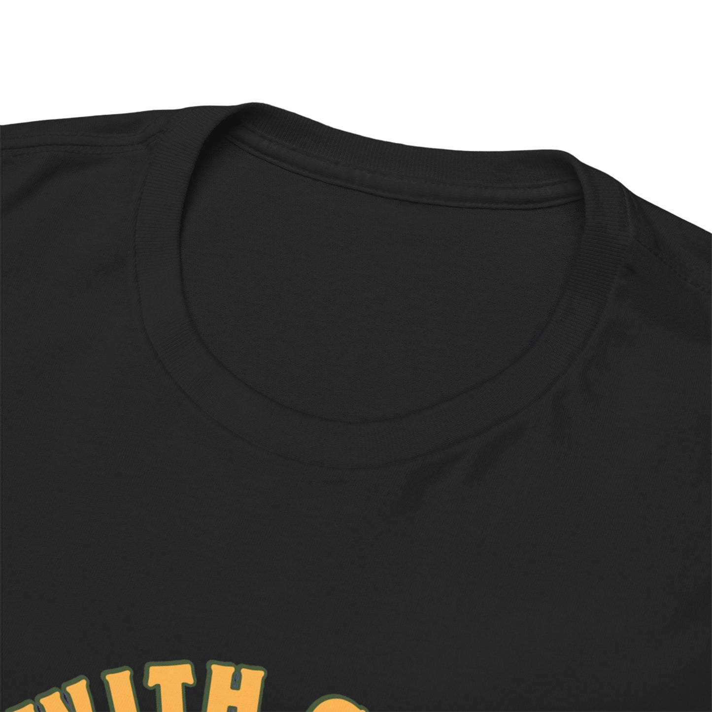Unisex "With God Nature doesn't need a mother" Heavy Cotton Christian Tee