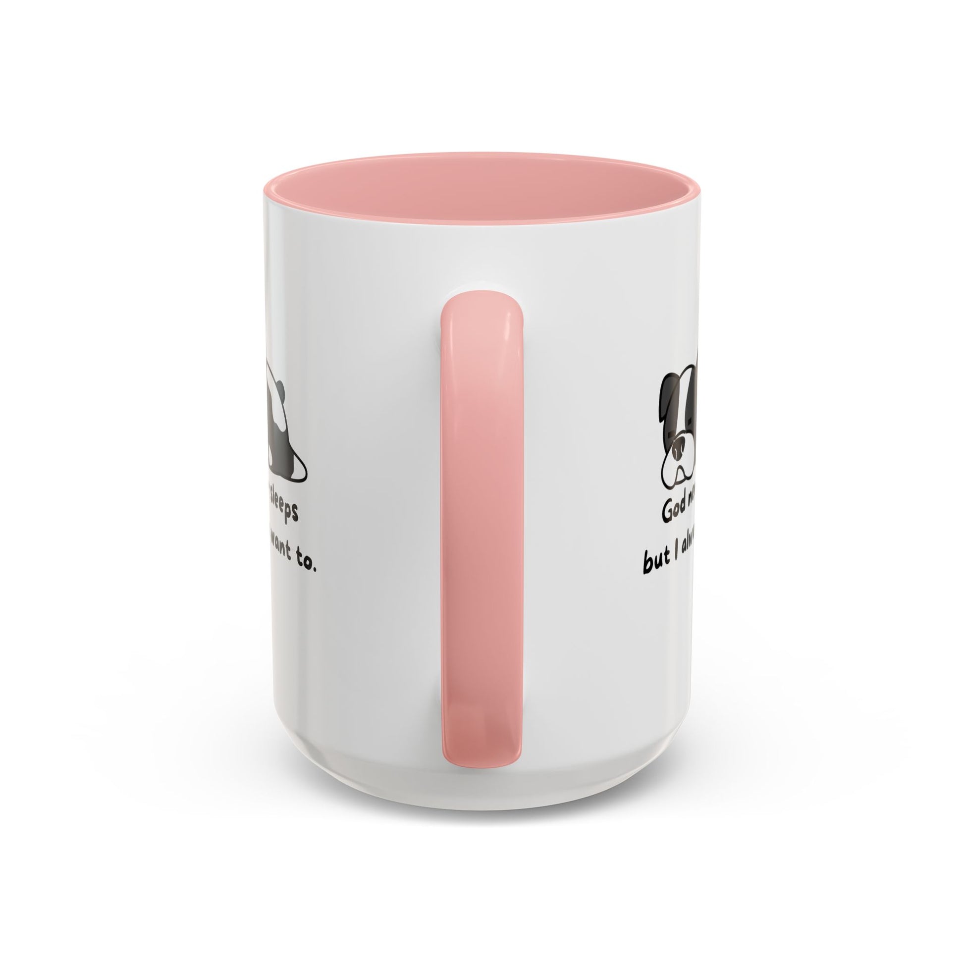 Christian ’God never sleeps’ 11 oz and 15oz Accent Mug multiple colors Christian Mug - Mug