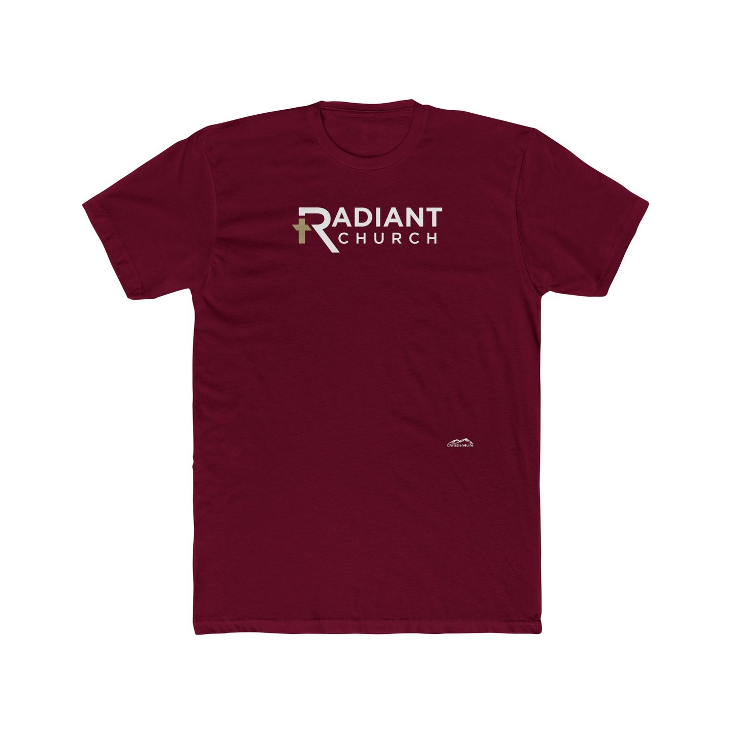 Radiant Church Unisex Cotton Crew Tee - Comfortable Casual Wear for Church Events, Group Gatherings, Faith Inspiration