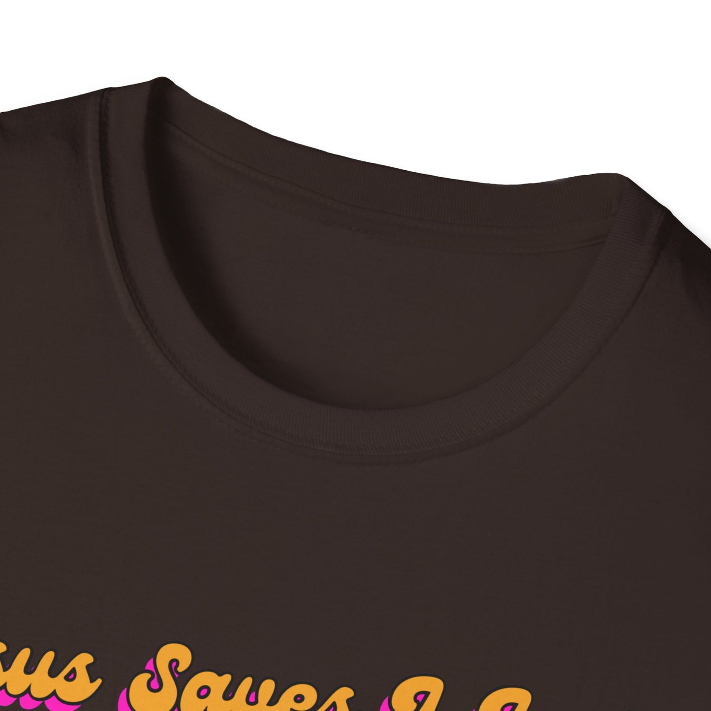"Jesus Saves, I just Wear the Shirt" Unisex Cotton Softstyle T-Shirt
