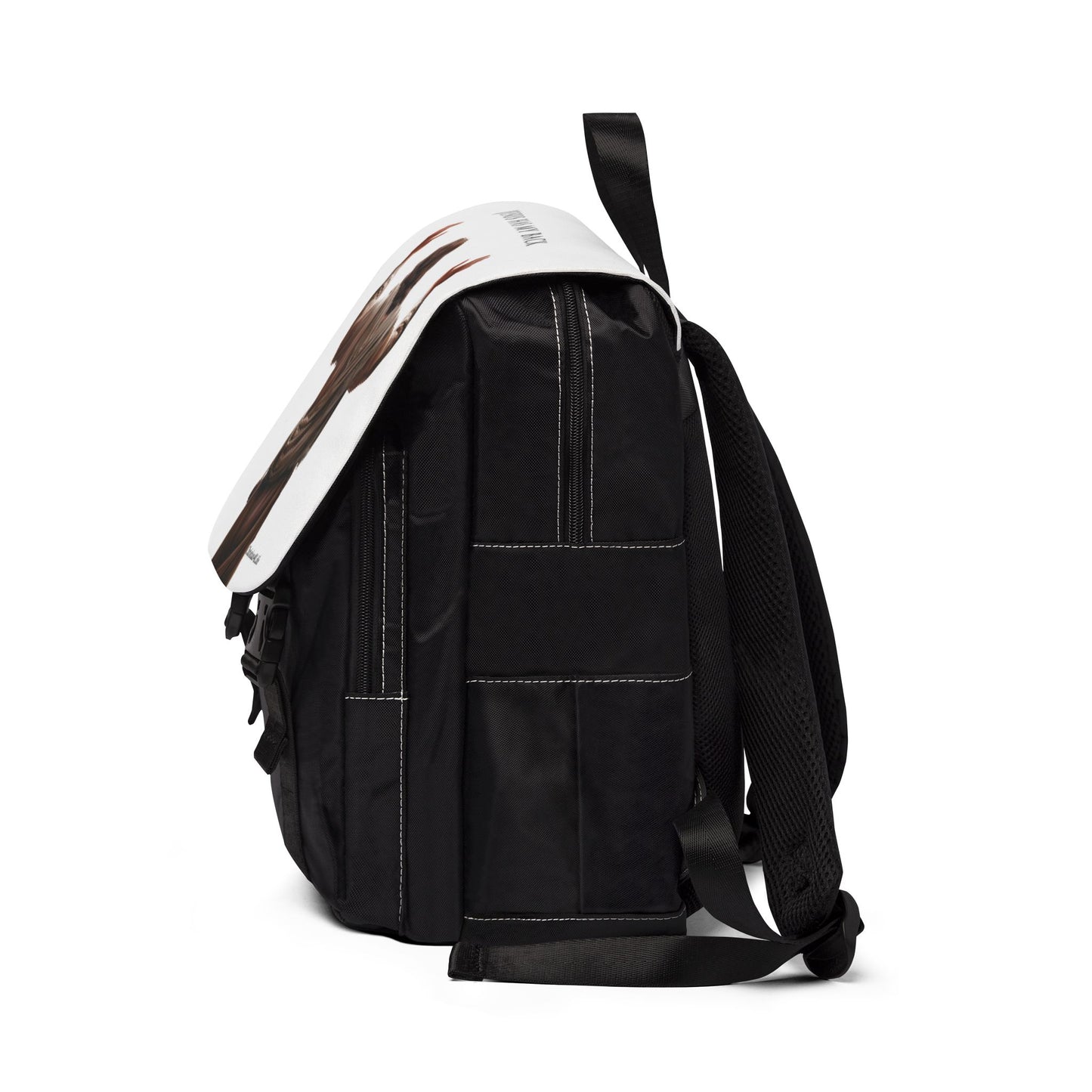 ’Jesus Has My Back’ Unisex Casual Shoulder Backpack Backpack-Purse (white) One size - Bags