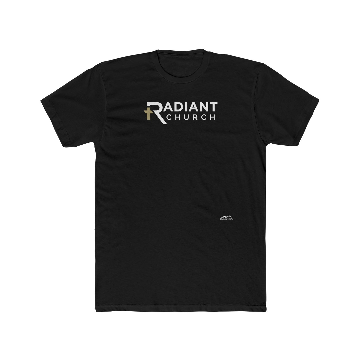 Radiant Church Unisex Cotton Crew Tee - Comfortable Casual Wear for Church Events, Group Gatherings, Faith Inspiration
