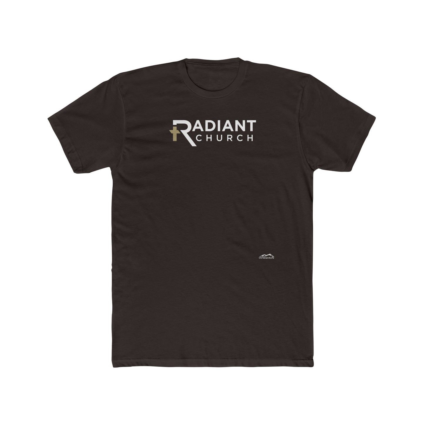 Radiant Church Unisex Cotton Crew Tee - Comfortable Casual Wear for Church Events, Group Gatherings, Faith Inspiration
