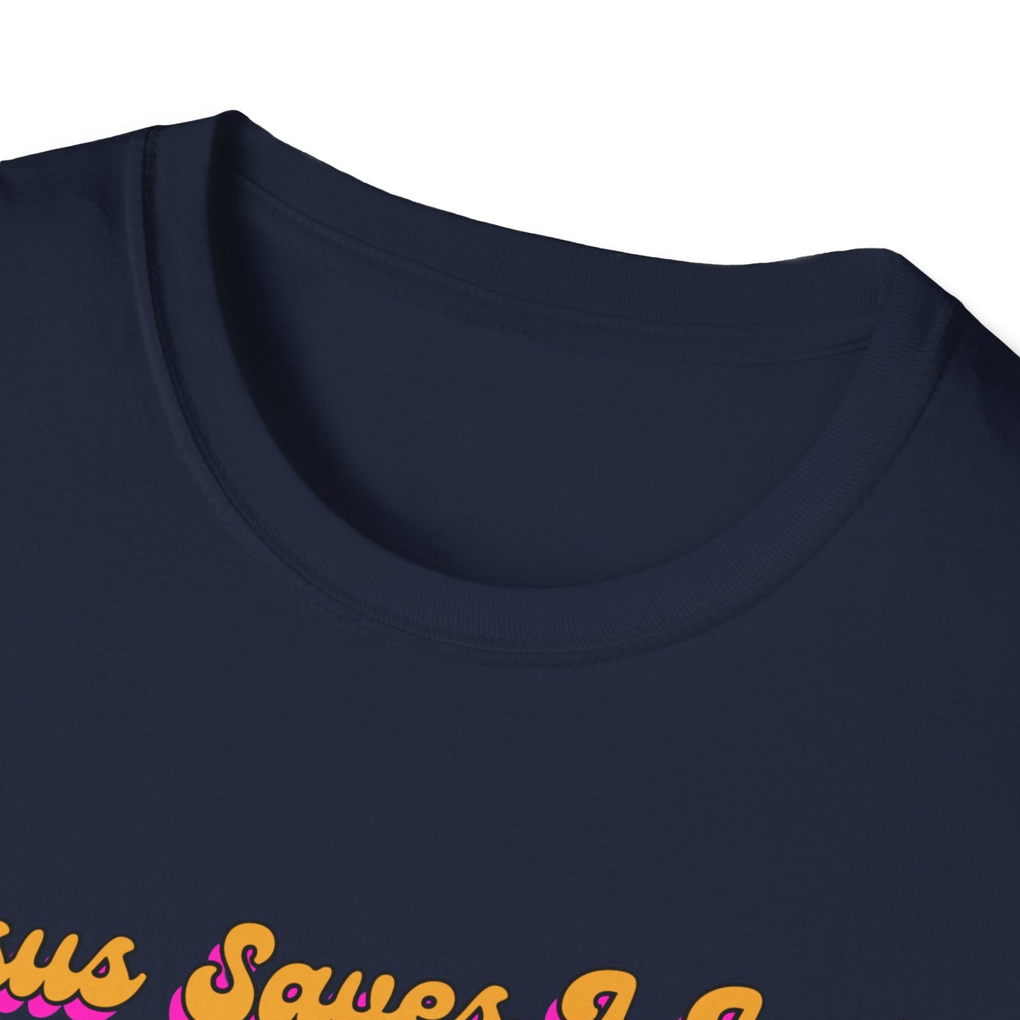 "Jesus Saves, I just Wear the Shirt" Unisex Cotton Softstyle T-Shirt