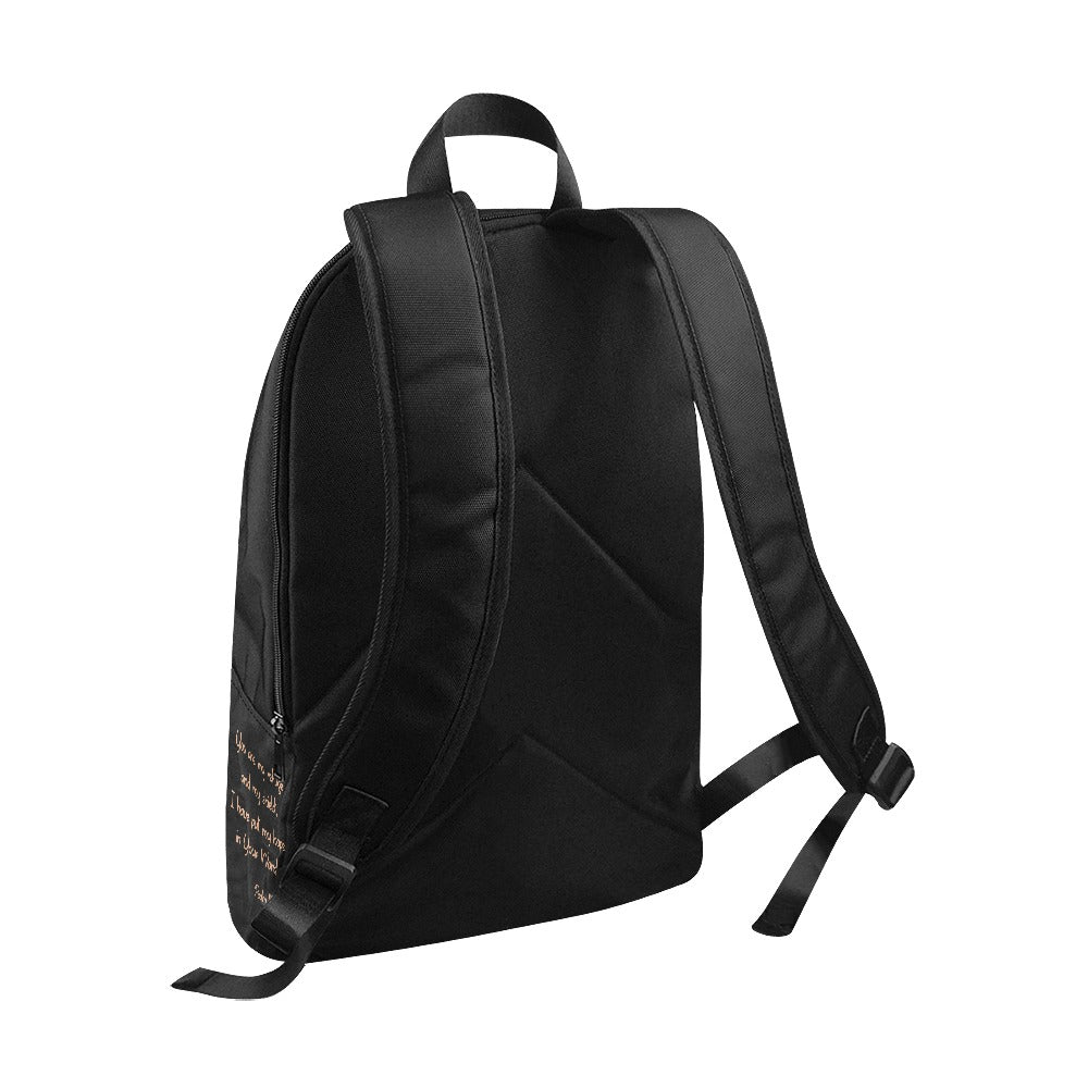 "Jesus Has My Back" Christian Backpack- with Bible Quotes