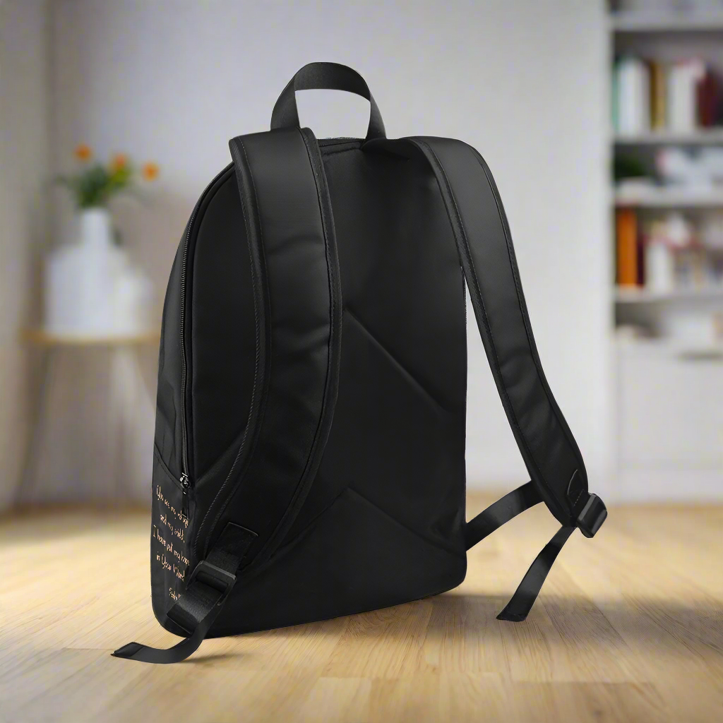"Jesus Has My Back" Christian Backpack- with Bible Quotes