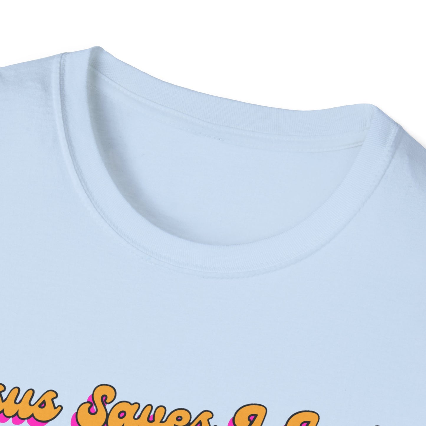 "Jesus Saves, I just Wear the Shirt" Unisex Cotton Softstyle T-Shirt