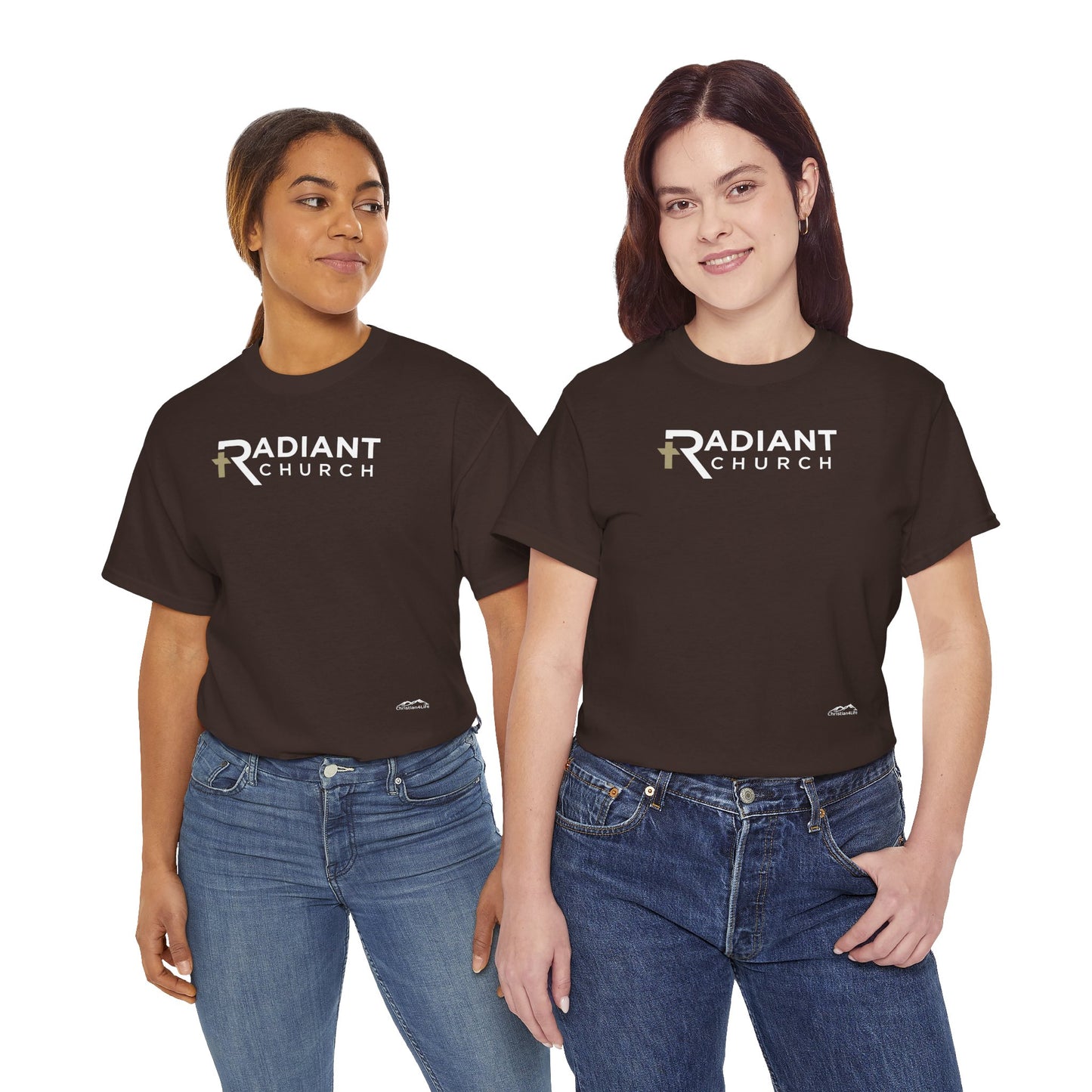 Radiant Church Unisex Cotton Tee | Comfortable Casual Wear, Faith-Based Apparel, Church Events, Gift for Believers, Everyday Style