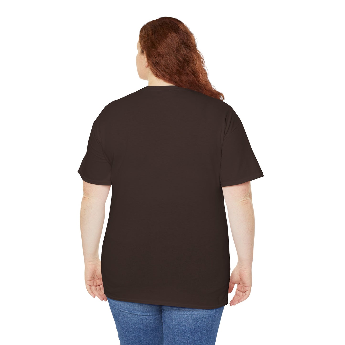 Unisex "With God Nature doesn't need a mother" Heavy Cotton Christian Tee