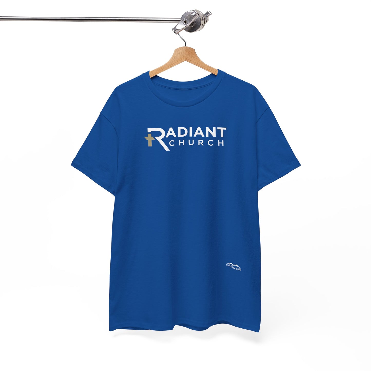 Radiant Church Unisex Cotton Tee | Comfortable Casual Wear, Faith-Based Apparel, Church Events, Gift for Believers, Everyday Style