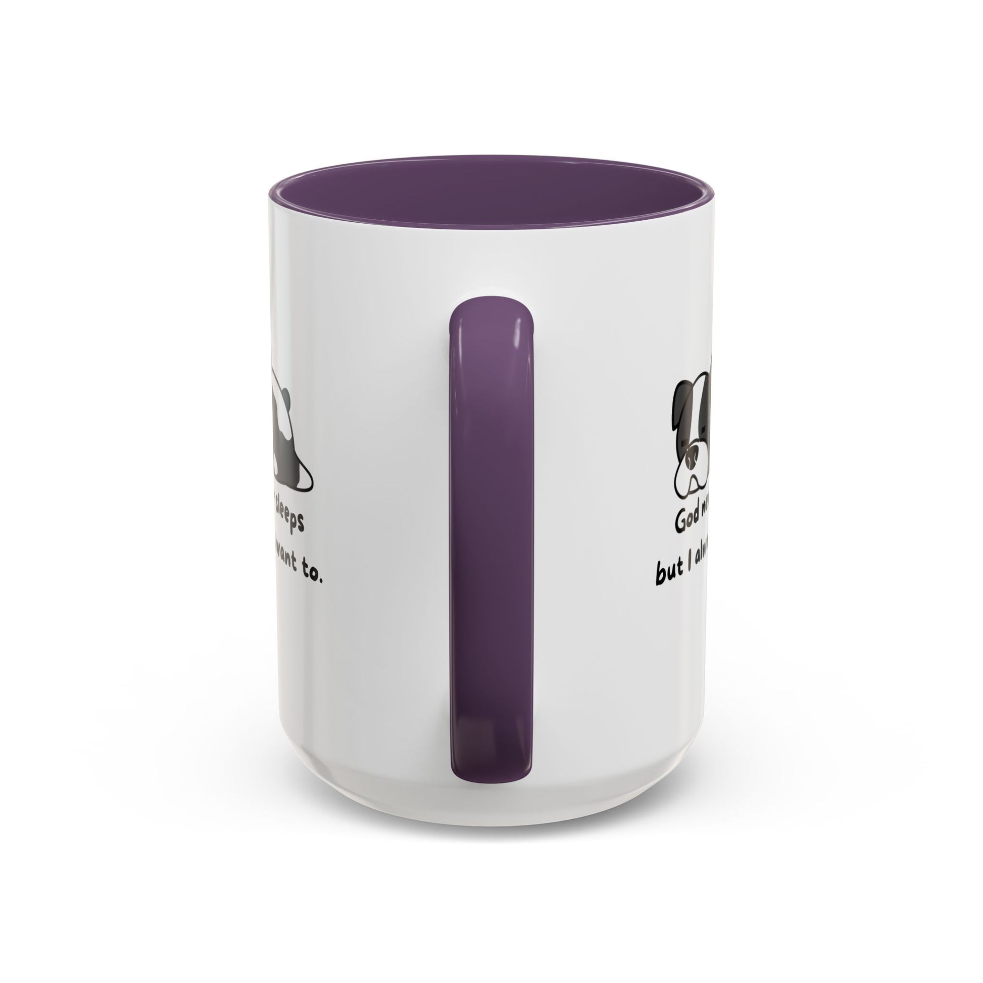Christian ’God never sleeps’ 11 oz and 15oz Accent Mug multiple colors Christian Mug - Mug