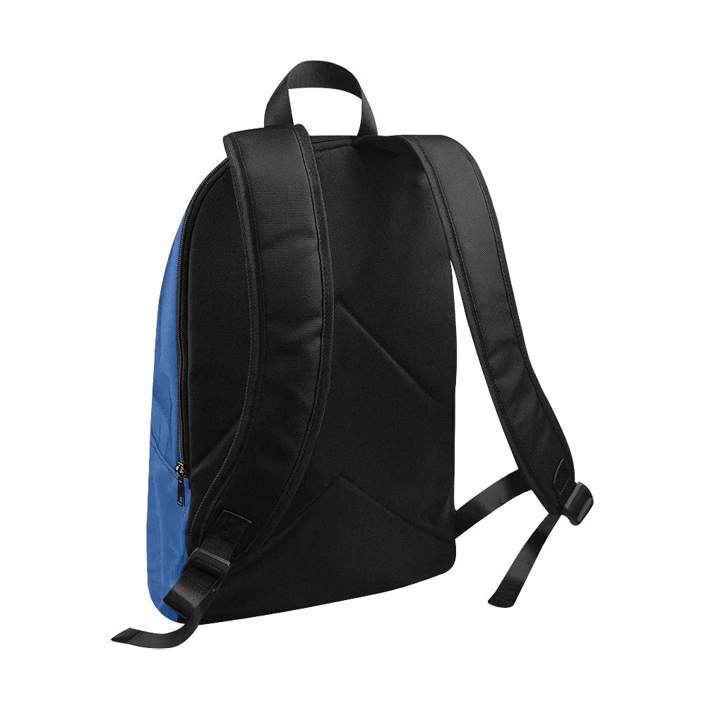 "Jesus Has My Back" design Christian Backpack (Choose Blue Shade)