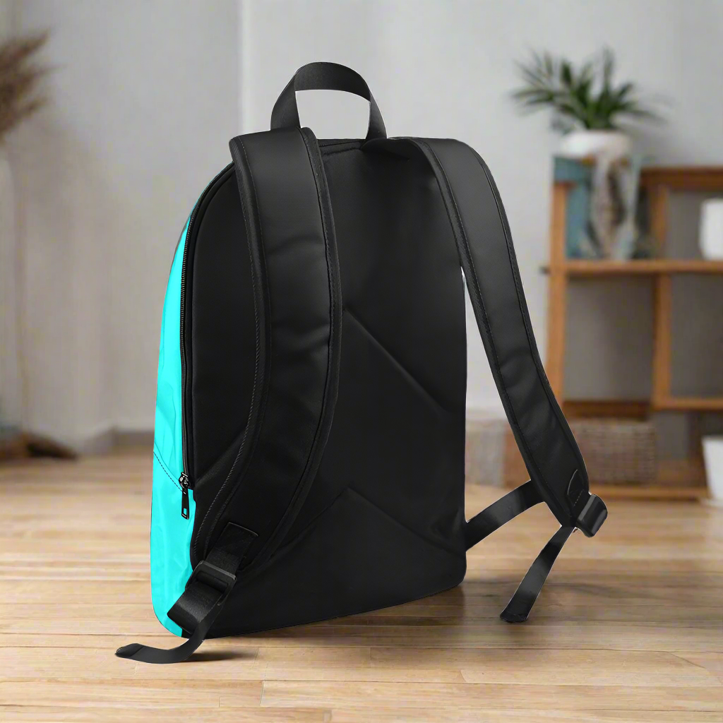 "Jesus Has My Back" design Christian Backpack (Choose Blue Shade)