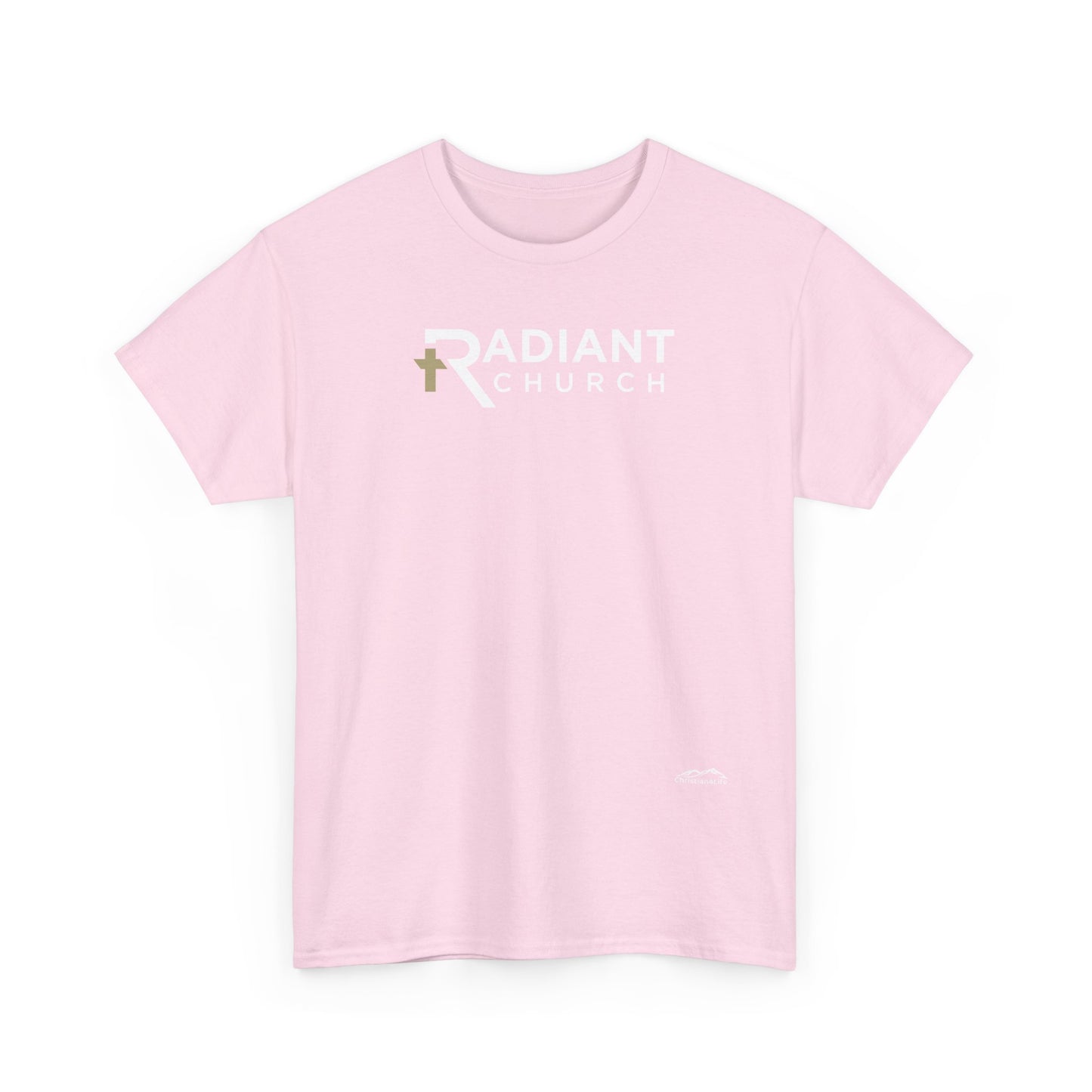 Radiant Church Unisex Cotton Tee | Comfortable Casual Wear, Faith-Based Apparel, Church Events, Gift for Believers, Everyday Style