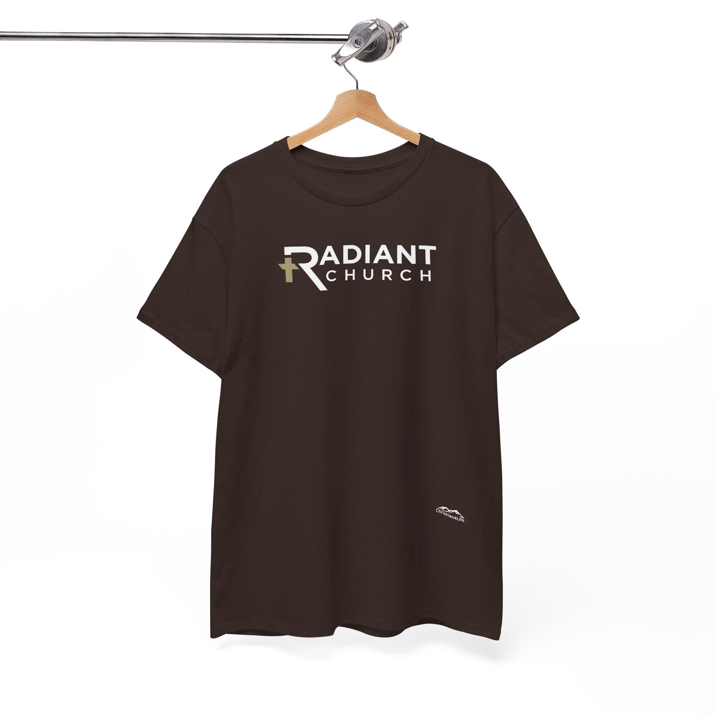Radiant Church Unisex Cotton Tee | Comfortable Casual Wear, Faith-Based Apparel, Church Events, Gift for Believers, Everyday Style