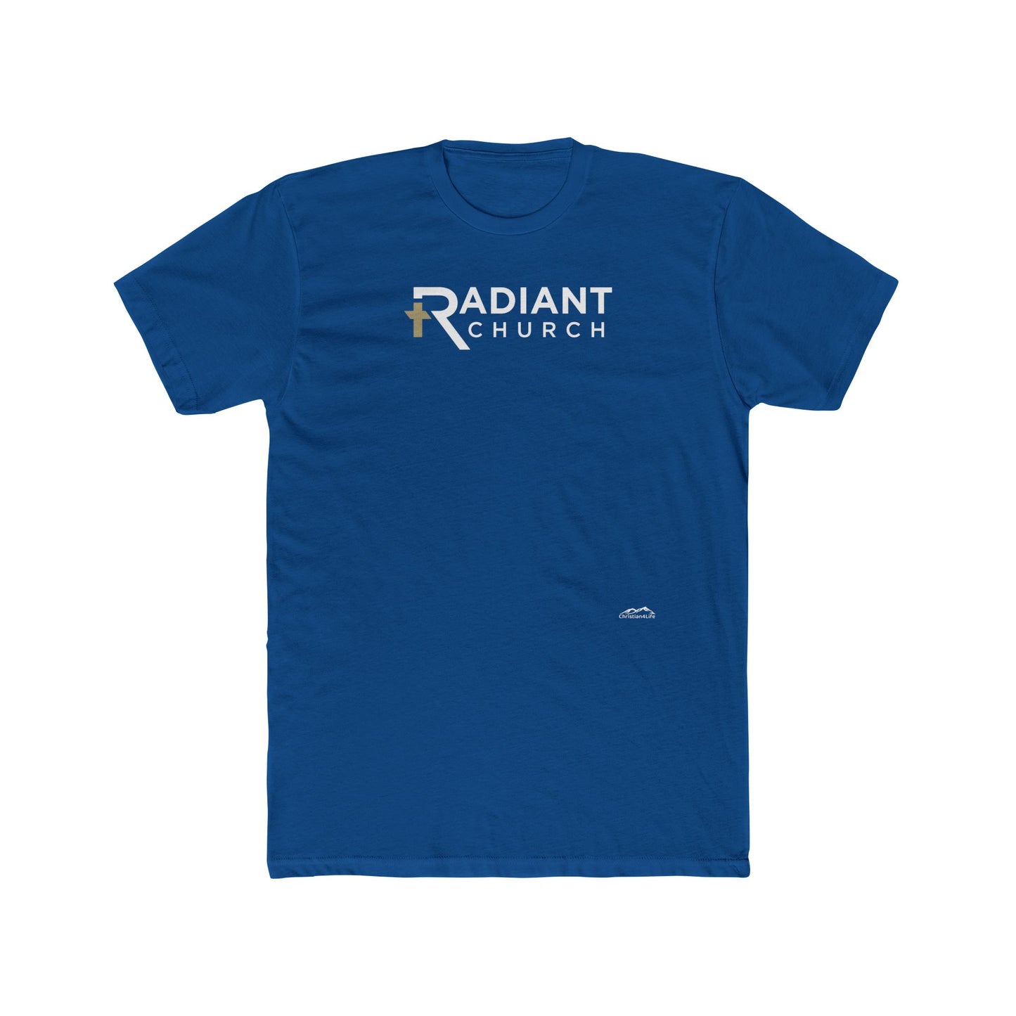Radiant Church Unisex Cotton Crew Tee - Comfortable Casual Wear for Church Events, Group Gatherings, Faith Inspiration