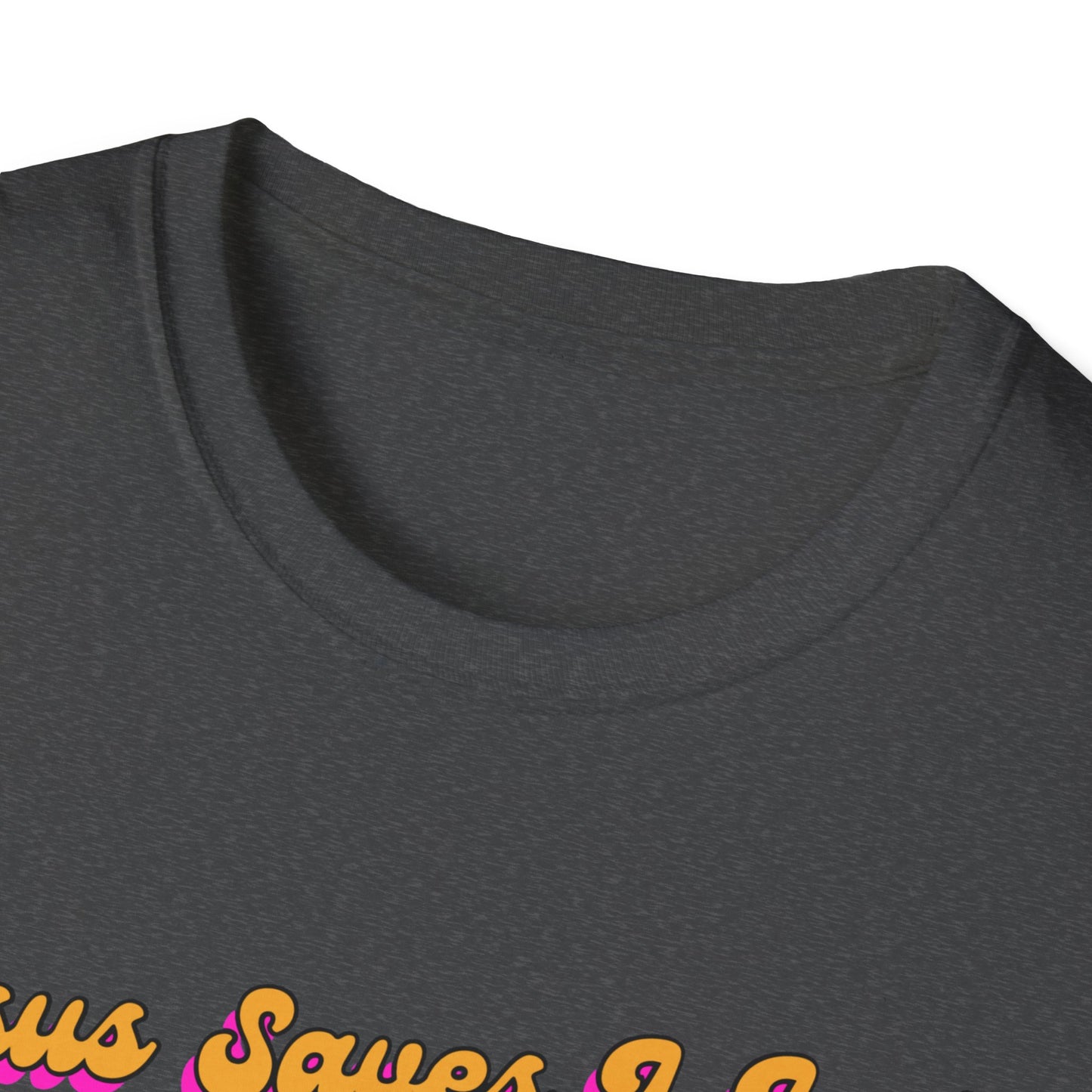 "Jesus Saves, I just Wear the Shirt" Unisex Cotton Softstyle T-Shirt