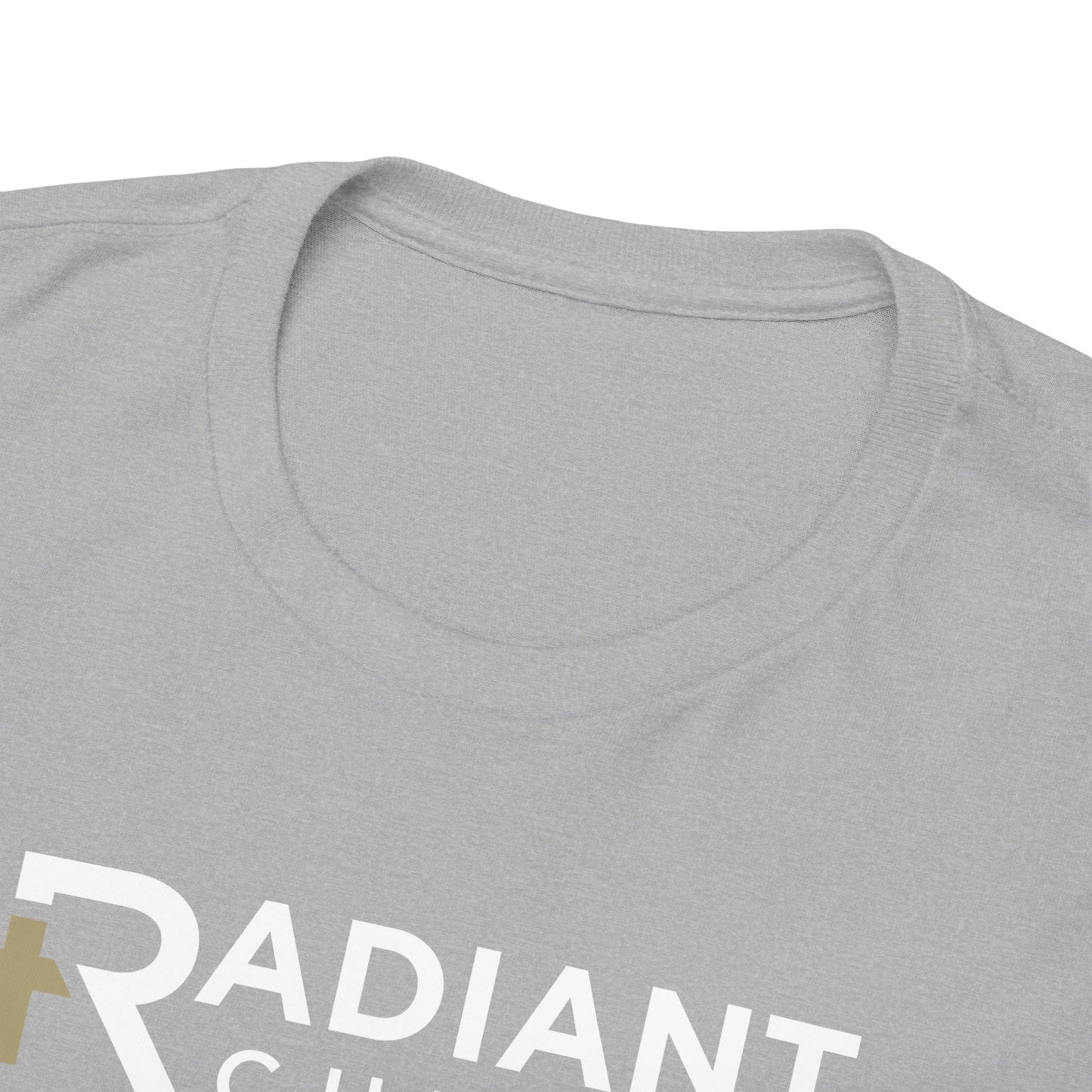 Radiant Church Unisex Cotton Tee | Comfortable Casual Wear, Faith-Based Apparel, Church Events, Gift for Believers, Everyday Style