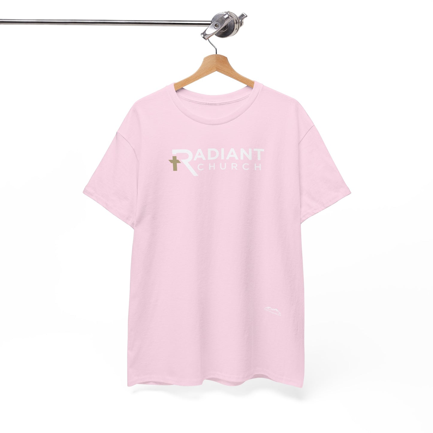 Radiant Church Unisex Cotton Tee | Comfortable Casual Wear, Faith-Based Apparel, Church Events, Gift for Believers, Everyday Style