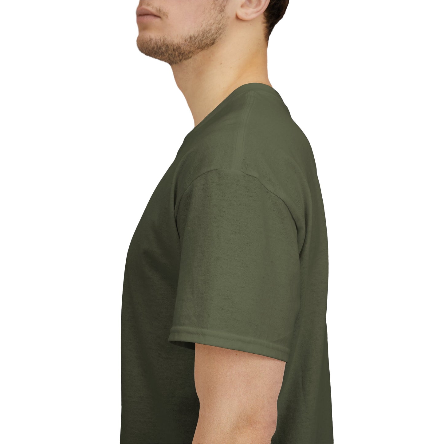 Unisex "With God Nature doesn't need a mother" Heavy Cotton Christian Tee