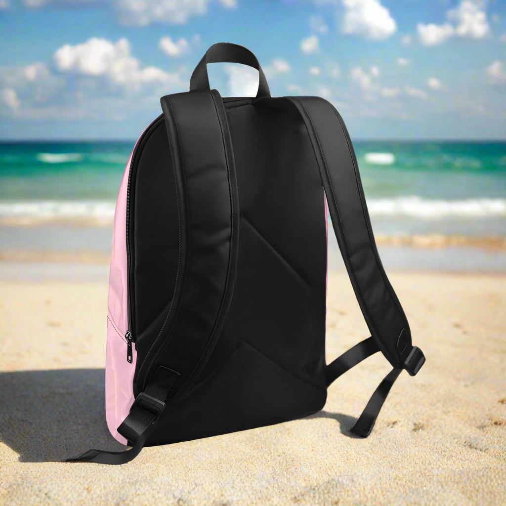 "Jesus Has My Back" Christian Backpack (Choose Pink Shade)