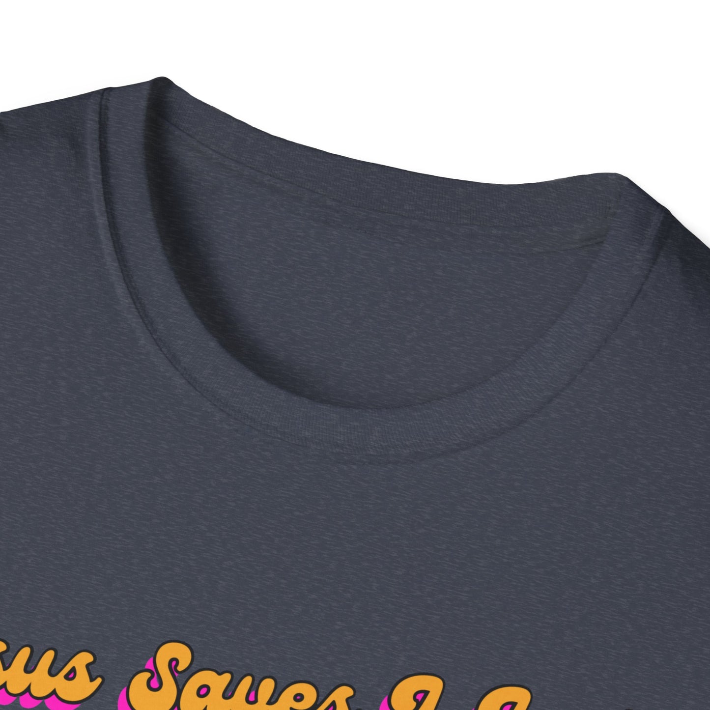 "Jesus Saves, I just Wear the Shirt" Unisex Cotton Softstyle T-Shirt
