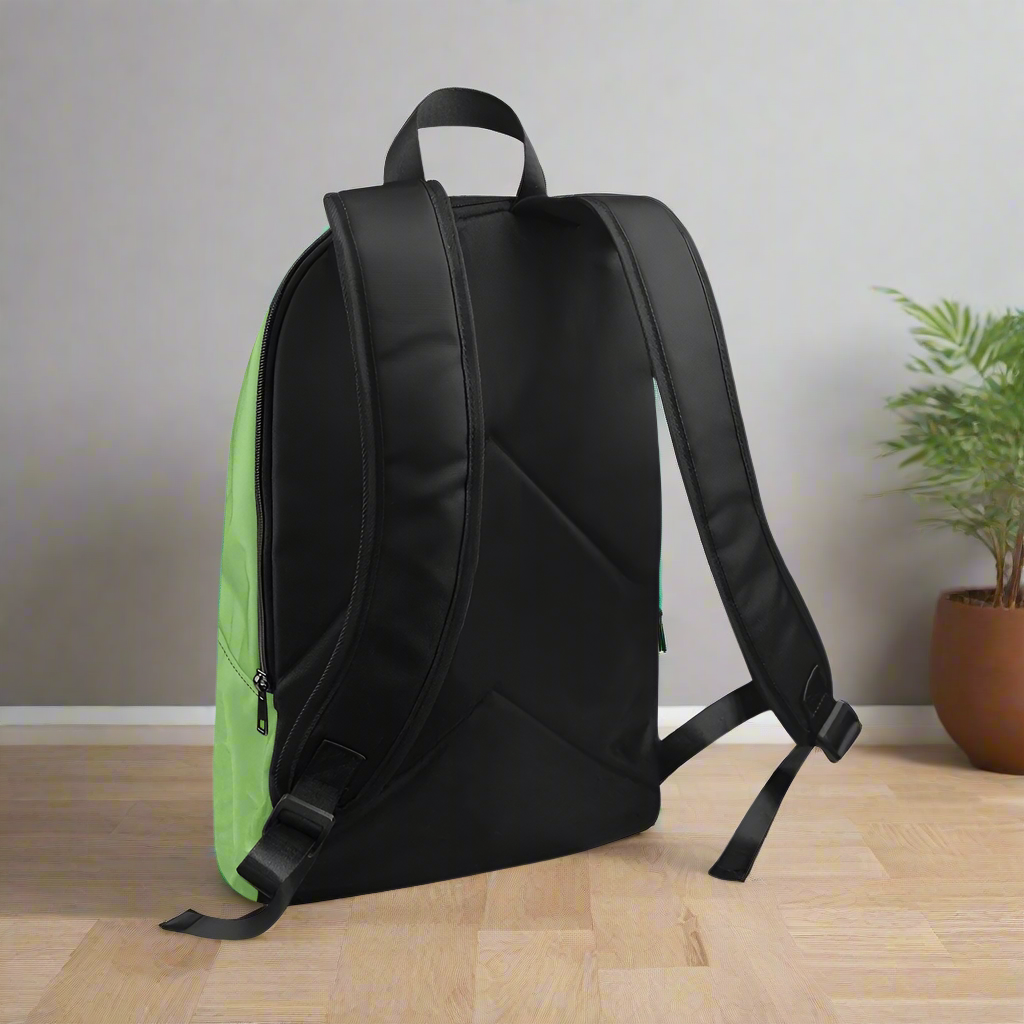 "Jesus Has My Back" Christian Backpack (Choose Green Shade)