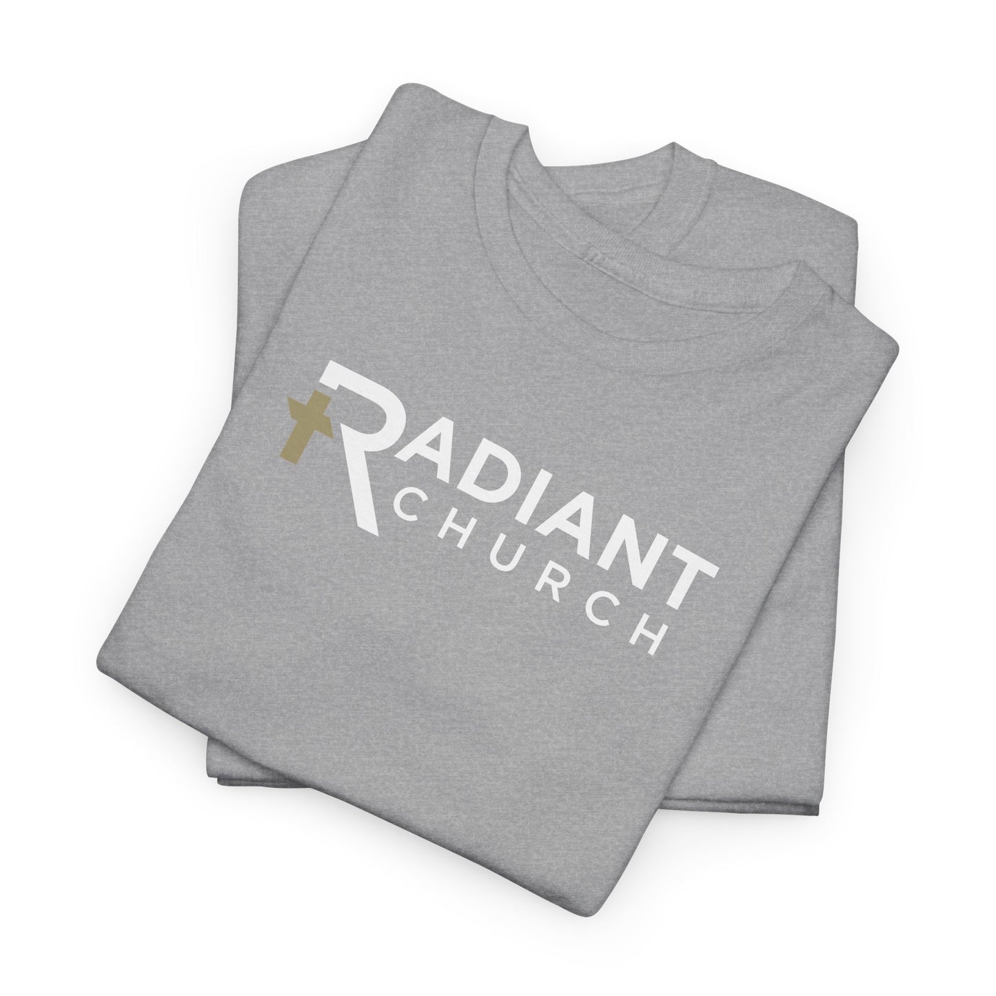 Radiant Church Unisex Cotton Tee | Comfortable Casual Wear, Faith-Based Apparel, Church Events, Gift for Believers, Everyday Style
