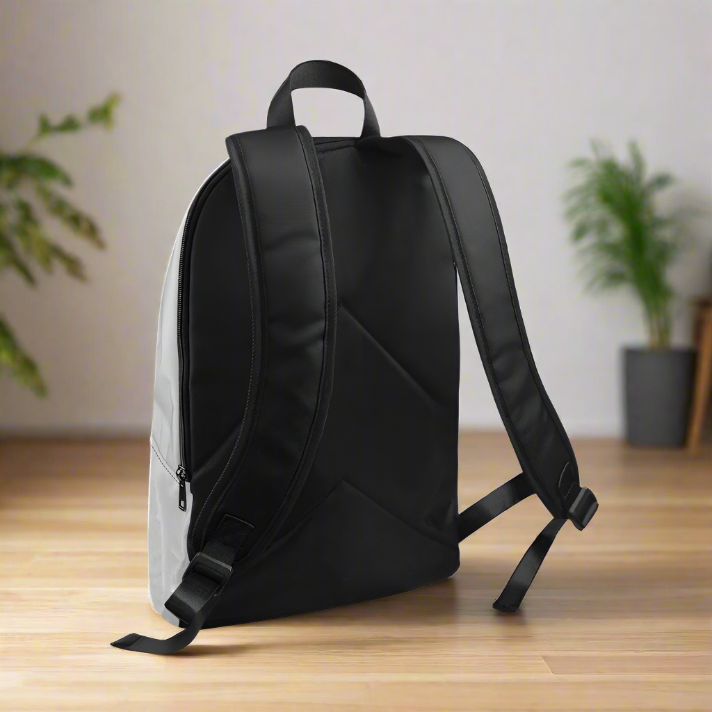 "Jesus Has My Back" Graphic design Christian Backpack (Choose Grey Shade)