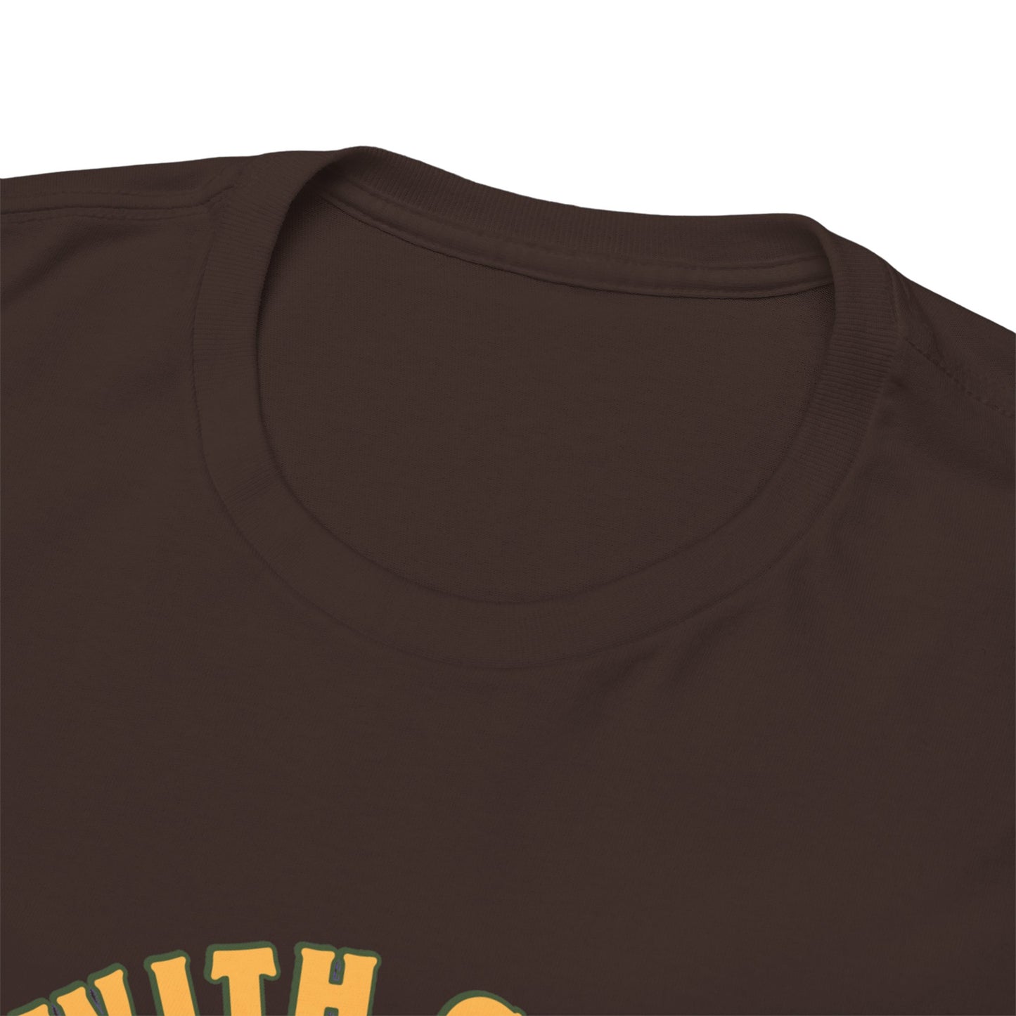 Unisex "With God Nature doesn't need a mother" Heavy Cotton Christian Tee