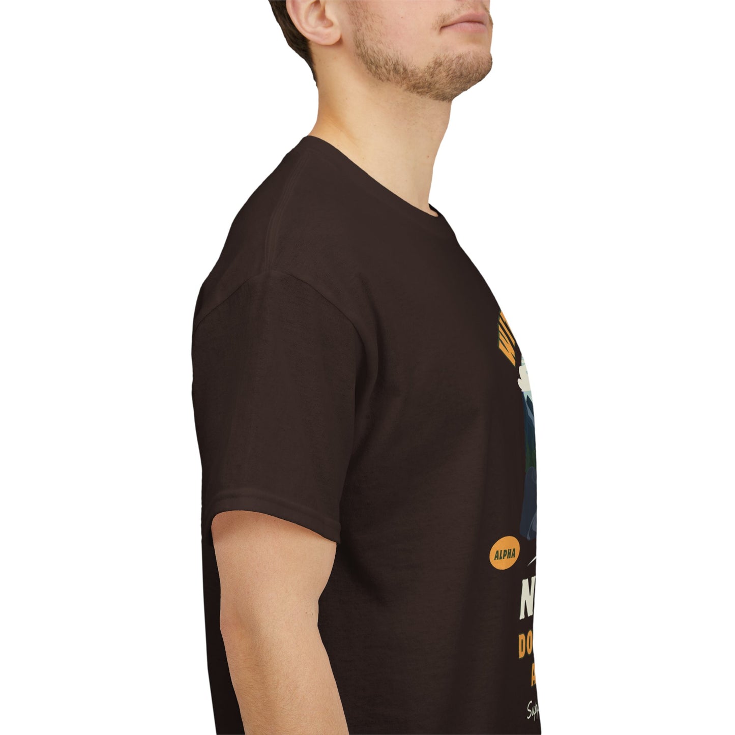 Unisex "With God Nature doesn't need a mother" Heavy Cotton Christian Tee